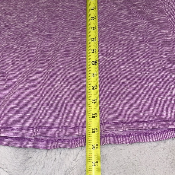 Plus size purple cowl neck 3X top - Picture 5 of 5